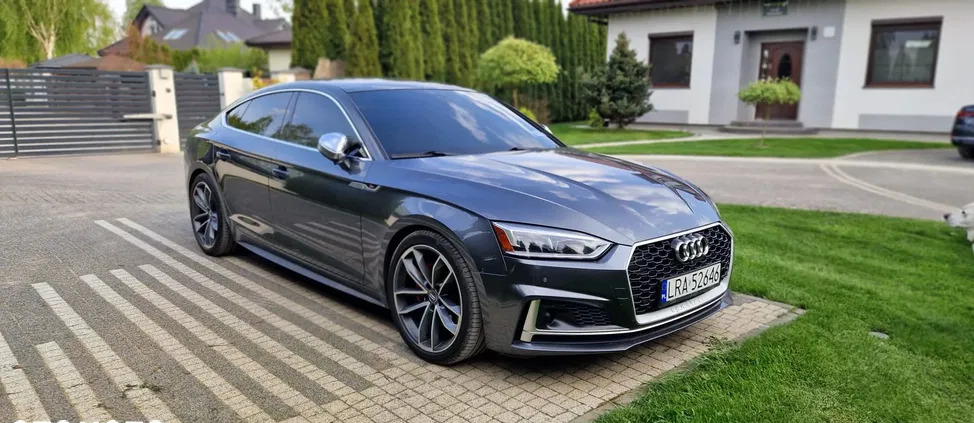 Audi S5 cena 143000 przebieg: 135000, rok produkcji 2018 z Oleszyce małe 211